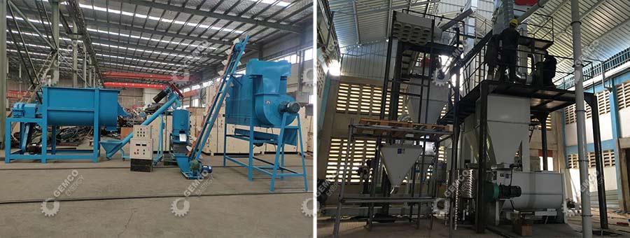buy pellet processing line to start animal feed company