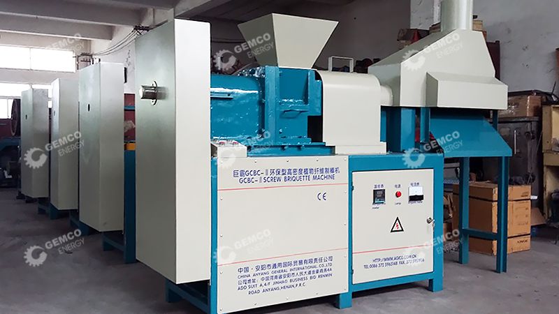 Screw Press Biomass Briquette Machine Manufacturer