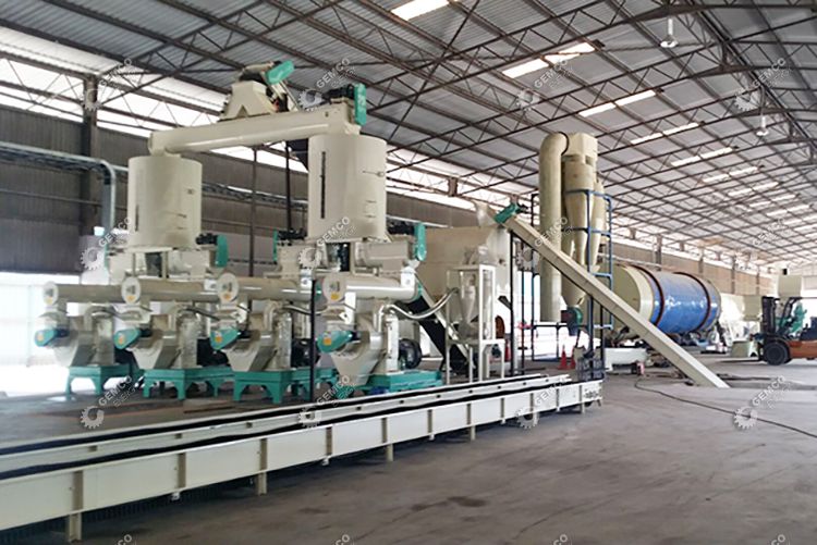 6TPH Complete Biomass Wood Pellet Machine Plant Build in Malaysia