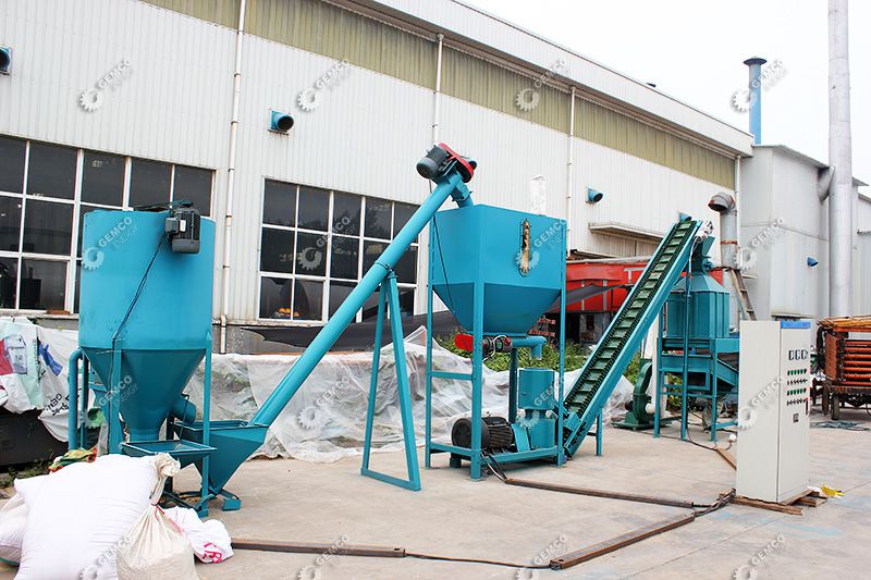 Small Chicken Feed Pellet Production Line