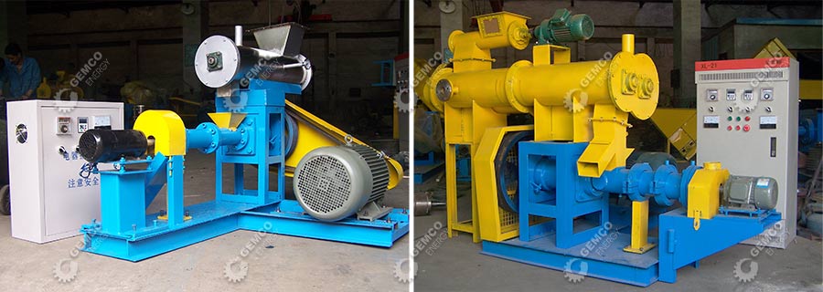 extruder fish feed machine make wet expanded pellet feed