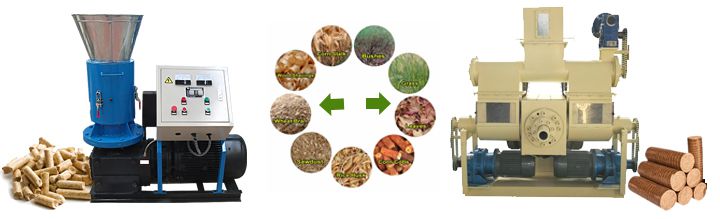 Biofuel Making Machine for wood pellets and sawdust briquettes