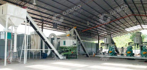 EFB pellet plant