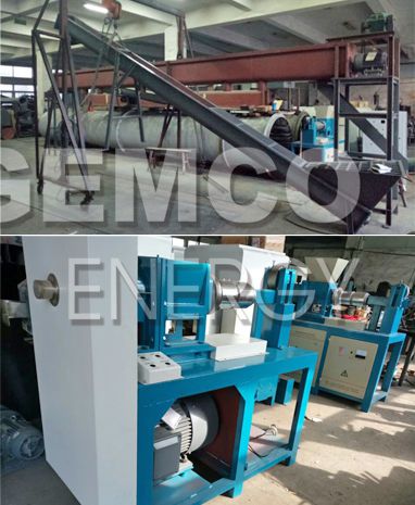 GEMCO charcoal briquetting machine factory