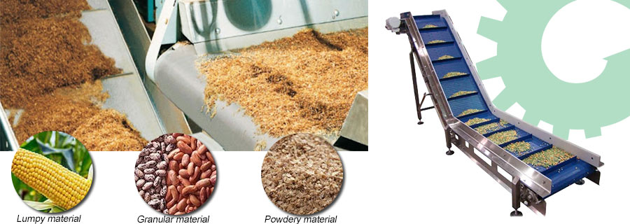 belt conveying system for sale raw material movement