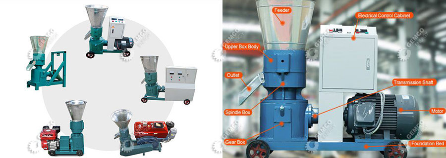 flat die feed pellet mill diy pellet machine at home