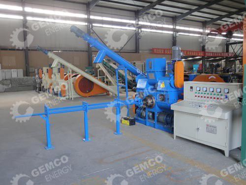 biomass briquetting and pelletizing plant