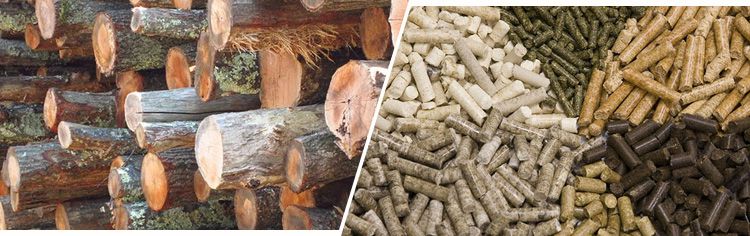 biomass pellet making materials