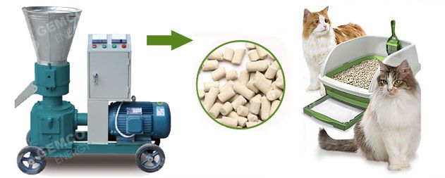 cat litter pellet machine