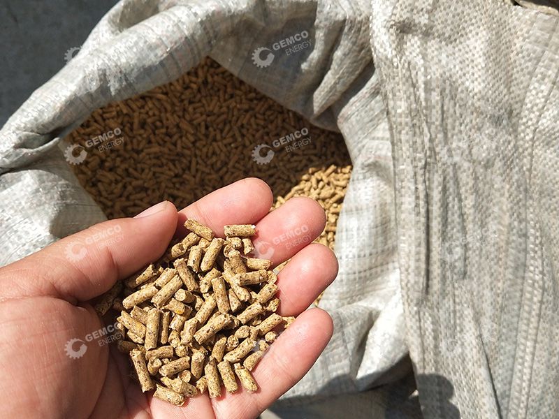 Cattle Feed Pellets Produced for Sales