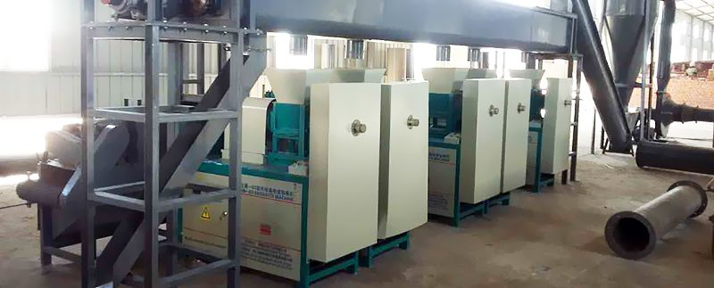 Coconut Shell Briquette Machine