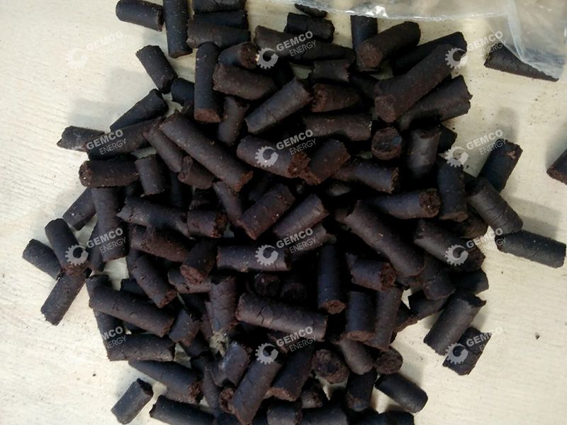 Coffee Pellets Made by Coffee Ground
