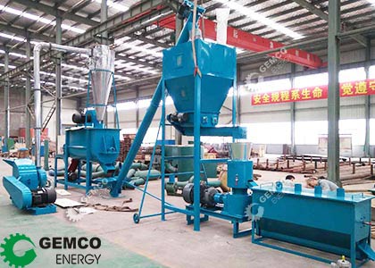 small feed pellet production line