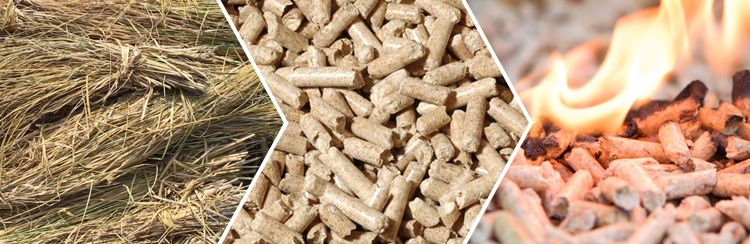 Fuel Processed From Straw Pellets
