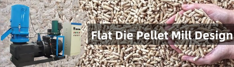 flat die pelletizer  design