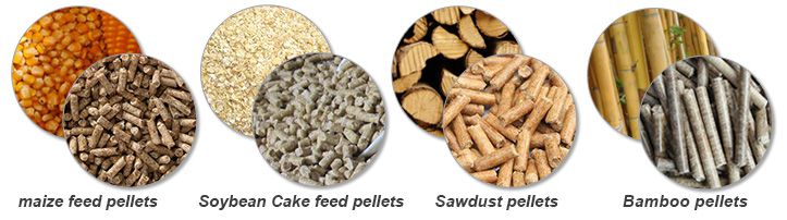 High Quality Pellets Made by Mobile Pellet Machine