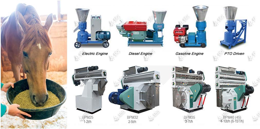 factory price horse feed pellet machine for sales