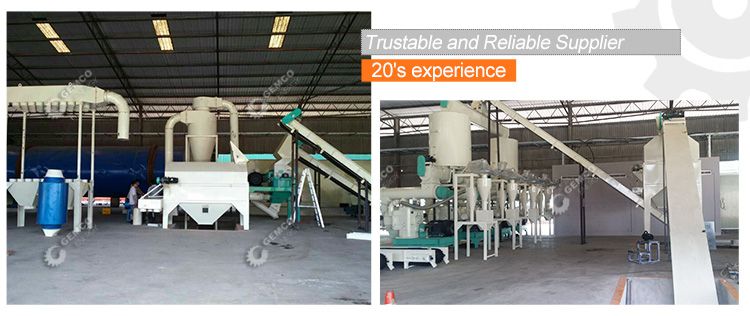 hot sale sawdust pellet production line