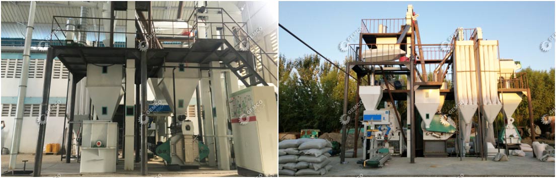 commercial goat feed pellet plant at low cost