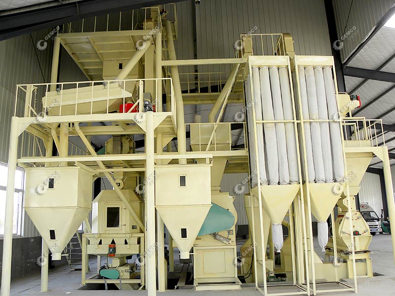 industrial livestock feed pellet manufacturing plant at low cost