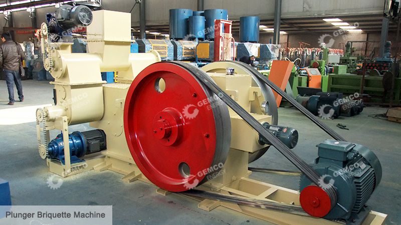 mechanical stamping briquette press