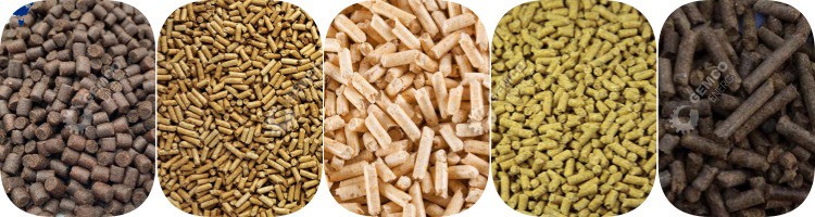 different kinds of pellets