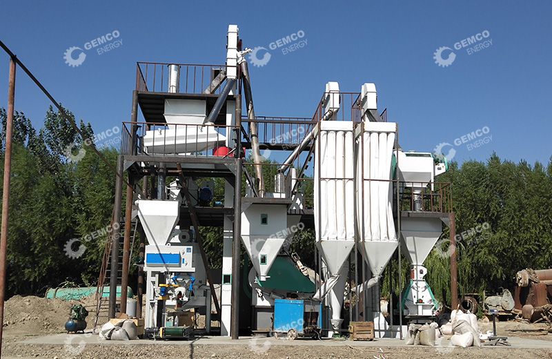 poultry feed processing plant