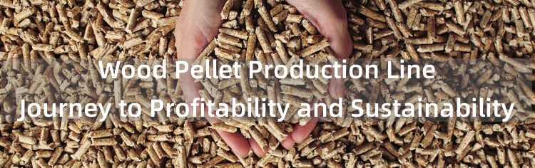 wood pellet production line in plant for sale