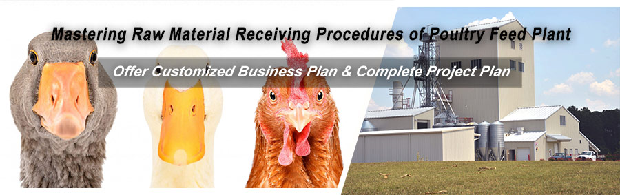 poultry feed plant raw material receiving procedure
