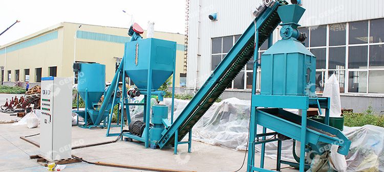 Small Animal Feed Pellet Mill Plant