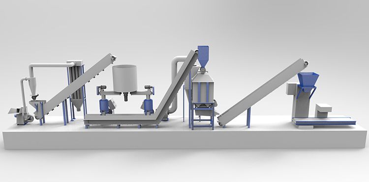 Small Scale Wood Production Line