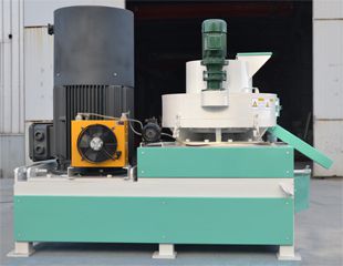 vertical ring die pellet machine