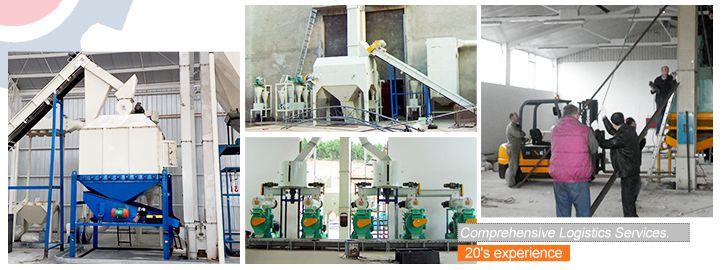 Wood Pellet Making Equipment Installation