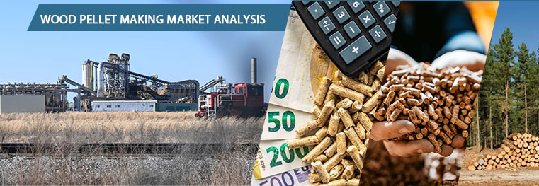 wood pellet making analysis of North America and Europe