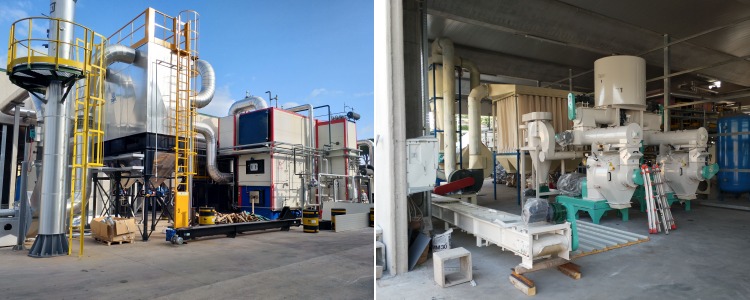 GEMCO biomass pellet project