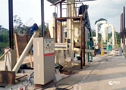 0.5-1ton per hour in small wood pellet plant