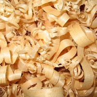 wood shavings for briquette making