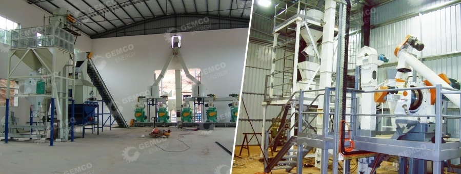 GEMCO Energy Full Biomass Pellet Plant Machinery